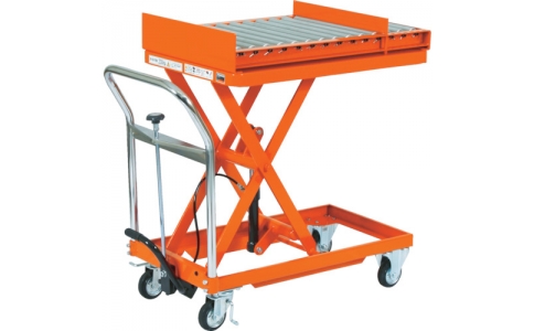 トラスコ中山（株）  HLF-1000M1  ＴＲＵＳＣＯ　金型移動用リフタ－積載９００ｋｇ板寸１２００×６００