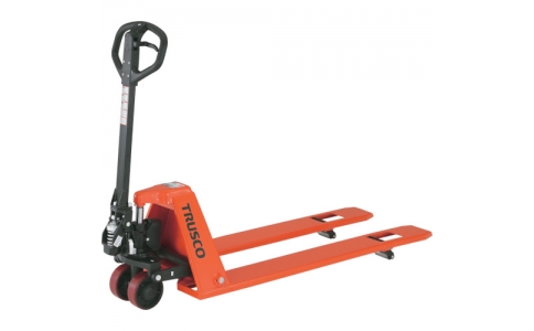 トラスコ中山（株）  THPSL-07M  ＴＲＵＳＣＯ　ハンドパレットトラック　７５０ｋｇ　Ｌ８５０ＸＷ４５０　超低床式
