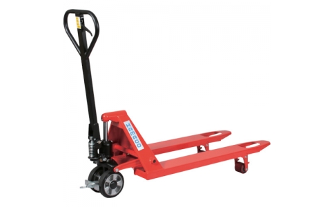 （株）ハマコＳ．Ｓ  PTO-15-85-52S-B  ＨＡＭＡＣＯ　ハンドパレットトラック１．５ｔ（シングルロードホイール）ＰＫ付