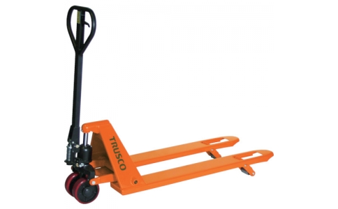 トラスコ中山（株）  THPT10-105-55ST  ＴＲＵＳＣＯ　ハンドパレットトラック１ｔ用　Ｌ１０５０Ｗ５５０　軽量型低床