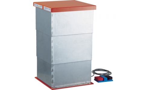 トラスコ中山（株）  HDC-W1544J  ＴＲＵＳＣＯ　テーブルリフト　電動Ｂねじ　４００Ｘ４００　蛇腹付