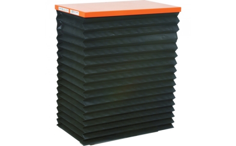 トラスコ中山（株）  4989999686340  ＴＲＵＳＣＯ　テーブルリフト１００ｋｇ　電動ボールねじ式　５２０Ｘ８５０　蛇腹付