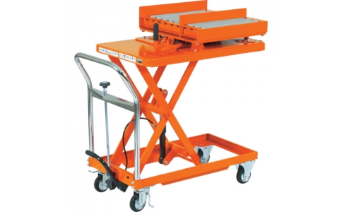 トラスコ中山（株）  4989999714883  ＴＲＵＳＣＯ　金型移動用リフター積載４００ｋｇ板寸９００×６００