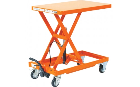 トラスコ中山（株）  HLL-500MW  ＴＲＵＳＣＯ　手動式ハンドリフター積載５００ｋｇ板寸９００×６００