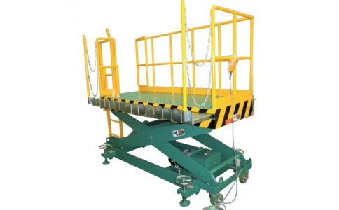 トラスコ中山（株）  HLL-250  ＴＲＵＳＣＯ　手動式ハンドリフター積載２５０ｋｇ板寸８００×５００