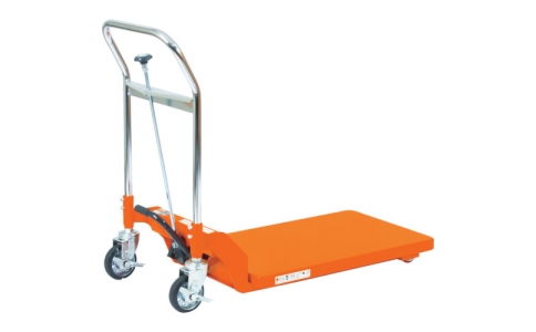 トラスコ中山（株）  HLF-400-85L  ＴＲＵＳＣＯ　ハンドリフター　４００ｋｇ　９００Ｘ６００　低床式