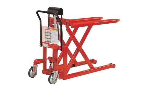 （株）スギヤス  LV50NSST  ビシャモン　スクーパー（手動式）　脱着式テーブル付