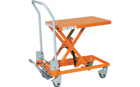 トラスコ中山（株）  HLF-S50  ＴＲＵＳＣＯ　ハンドリフター　５０ｋｇ　折りたたみ式　３５０Ｘ５７０