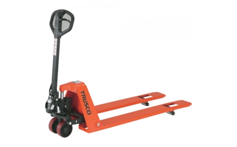 トラスコ中山（株）  THPSL-07L  ＴＲＵＳＣＯ　ハンドパレットトラック　７５０ｋｇ　Ｌ１１５０ＸＷ５４０　超低床式