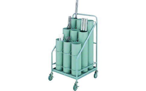 河淳（株）  BE833  ＫＡＷＡＪＵＮ　店舗用台車　バーストックラック６０　均等荷重３５０ｋｇ