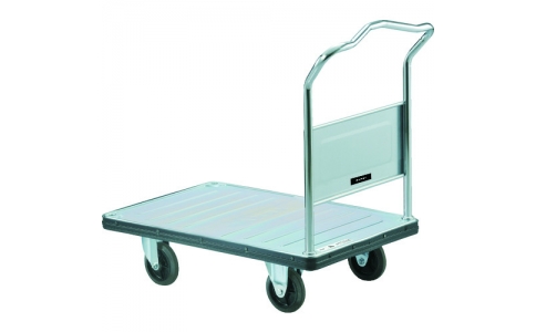 花岡車輛（株）  UDA-LS6  ダンディ　スチール台車　ダンディＤシリーズ　タイプＤＡ　固定ハンドル式　６インチ重荷重用キャスター仕様　Ｗ９００ＸＤ６００