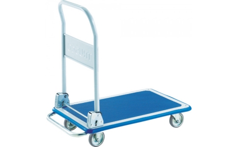 トラスコ中山（株）  S101N  ＴＲＵＳＣＯ　プレス製台車　ドンキーカート　ステップ付７４０×４８０