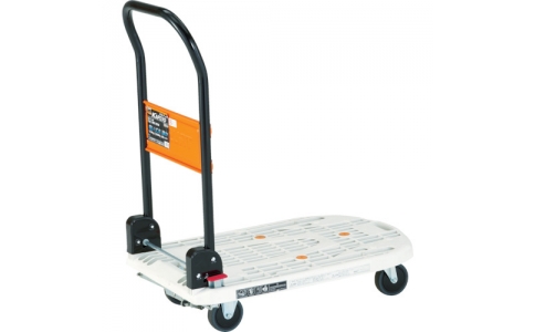 トラスコ中山（株）  MPK-720-W-S  ＴＲＵＳＣＯ　カルティオ　折畳　７８０Ｘ４９０　白　ストッパー付