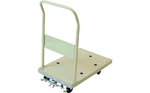 浅香工業（株）  183387  金象　プラキャリーラックＳＴＬ小　フットブレーキ付