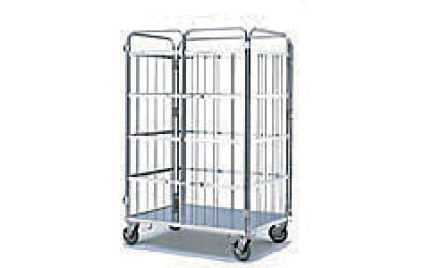 （株）テックサス  MCK-3E  テックサス　ロールボックス観音扉仕様　９５０ｘ８００　スチールφ１５０ゴム車