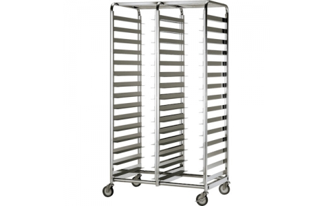 （株）テックサス  RC-W3D-15L  テックサス　トレーラックカートＲＣ－Ｗ型　ＳＵＳφ１００ウレタン車