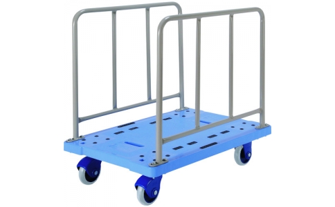 金沢車輛（株）  NP-310GS  金沢　大型環境静音樹脂台車　長手側サイドハンドル付