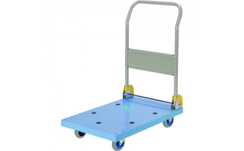 金沢車輛（株）  NP-101  金沢　小型樹脂台車　ハンドル折りたたみ式