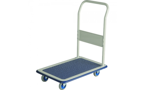 金沢車輛（株）  NHT-102  金沢　小型スチール台車　ハンドル固定式