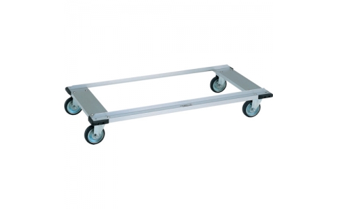 エレクター（株）  DMS1220-125  エレクター　ドーリー　奥行５１０×間口１２５２　Φ１２５ＭＭゴム車