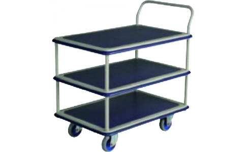 金沢車輛（株）  NHT-305  金沢　大型スチール台車　３段式