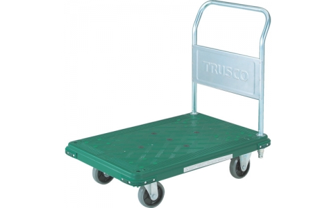 トラスコ中山（株）  MP-856NU-2  ＴＲＵＳＣＯ　ＭＰ樹脂製台車　固定式　８２０Ｘ５５５　ＮＵ車輪