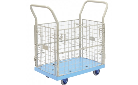 金沢車輛（株）  NP-107GS-KANSEI  金沢　小型静音樹脂網台車