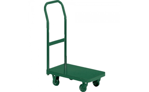 トラスコ中山（株）  OH-4530  ＴＲＵＳＣＯ　小型鋼鉄製運搬車　４５４Ｘ３００　Φ７５鋳物車輪