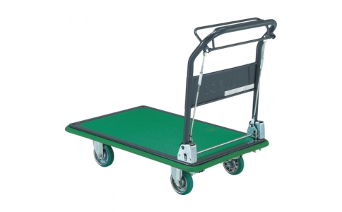 トラスコ中山（株）  101HBD  ＴＲＵＳＣＯ　エコ運搬車　折りたたみ式　７４０Ｘ４８０　ハンドストッパー付