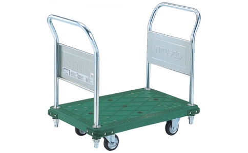 トラスコ中山（株）  MP-901N-2  ＴＲＵＳＣＯ　ＭＰ樹脂製台車　両袖型　９１８Ｘ６１８