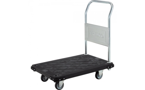 トラスコ中山（株）  MPD-856-2  ＴＲＵＳＣＯ　導電性樹脂台車　固定式　８２０Ｘ５５５