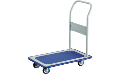 トラスコ中山（株）  150KN  ＴＲＵＳＣＯ　プレス製台車　固定式　７４０Ｘ４６０