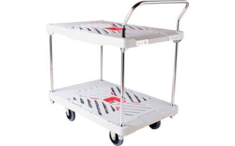 花岡車輛（株）  XA-BT2-AC  ダンディ　ダンディＸシリーズ　タイプＸＡ　２段テーブル片ハンドル式　抗ウイルスハンドル仕様　Ｗ９３５×Ｄ６０５