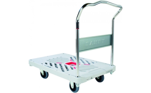 花岡車輛（株）  UXA-LS  ダンディ　プラスチック台車　ダンディＸシリーズ　タイプＸＡ　固定ハンドル式　Ｗ９３５×Ｄ６０５