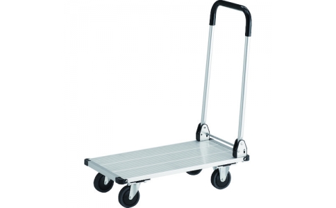 トラスコ中山（株）  AL21-0736  ＴＲＵＳＣＯ　アルミ台車　アルパカート　省音　折りたたみ　７００×３６０ｍｍ