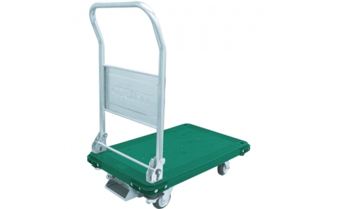 トラスコ中山（株）  MP-850N-2S  ＴＲＵＳＣＯ　ＭＰ樹脂製台車　折りたたみ式　８２０Ｘ５５５　Ｓ付