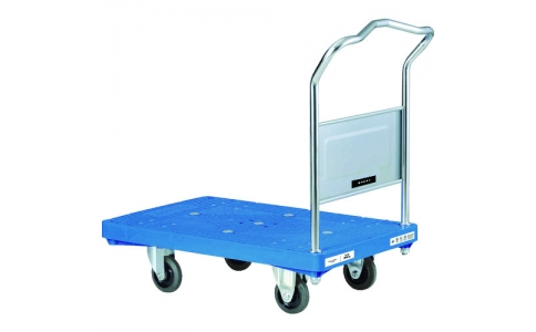 花岡車輛（株）  UPA-LS  ダンディ　プラスチック台車　ダンディＰシリーズ　タイプＰＡ　固定ハンドル式　Ｗ９０５×Ｄ６０５