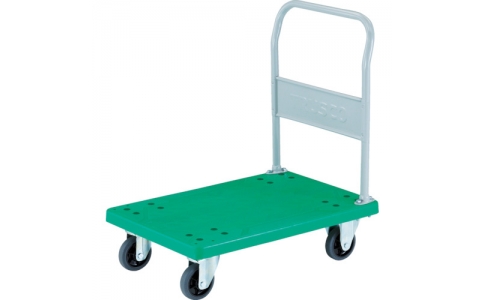 トラスコ中山（株）  TP-702  ＴＲＵＳＣＯ　樹脂台車　グランカート　固定　７１８Ｘ４６８