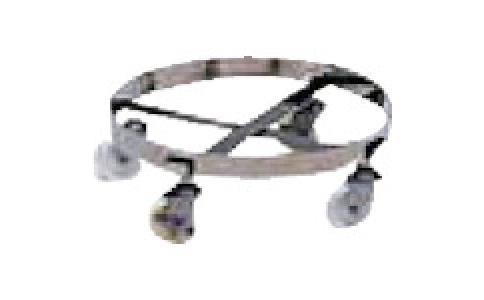 （株）テックサス  CCM-390D  テックサス　丸型容器用ステンレス台車