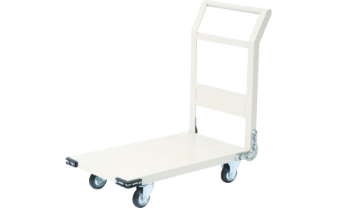 トラスコ中山（株）  SH-1LN（NG）  ＴＲＵＳＣＯ　鋼鉄製運搬車　１４００Ｘ７５０　Φ２００プレス車　ＮＧ　ネオグレー