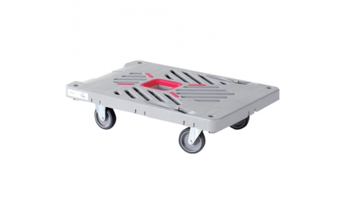 花岡車輛（株）  XL-F  ダンディ　プラスチック台車　ダンディＸシリーズ　タイプＸＬ　フラット式　Ｗ７４０×Ｄ４６５