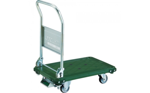 トラスコ中山（株）  MP-720N-2S  ＴＲＵＳＣＯ　ＭＰ樹脂製台車　折りたたみ式　７３８Ｘ４８８　Ｓ付