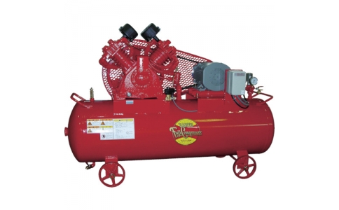 （株）富士コンプレッサー製作所  W-32DMT6（60HZ）  富士　汎用空冷二段圧縮コンプレッサ　６０Ｈｚ