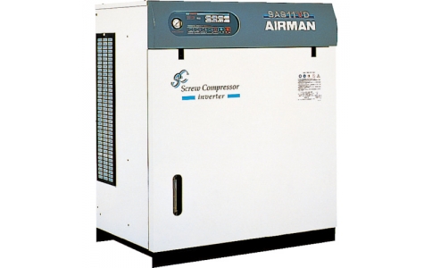 北越工業（株）  SAS11V  北越　ＳＣコンプレッサ油空冷タイプ