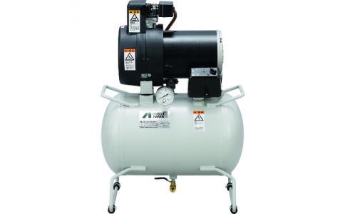 アネスト岩田（株）  TFP02E-10M  アネスト岩田　レシプロコンプレッサ（タンクマウント・オイルフリータイプ）