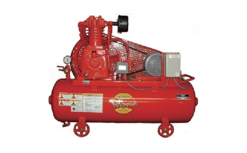 （株）富士コンプレッサー製作所  W-32MT（50HZ）  富士　汎用空冷二段圧縮コンプレッサ　５０Ｈｚ