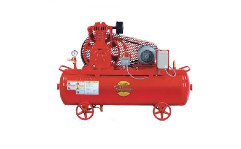 （株）富士コンプレッサー製作所  W-33MT（60HZ）  富士　汎用空冷二段圧縮コンプレッサ　６０Ｈｚ