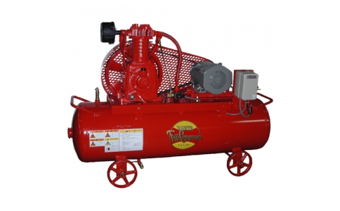 （株）富士コンプレッサー製作所  WD-33MT6（60HZ）  富士　汎用空冷二段圧縮コンプレッサ　６０Ｈｚ