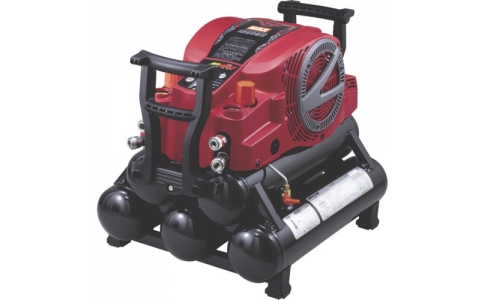 マックス（株）  AK-HH1250E2(27L)  ＭＡＸ　４５気圧エアコンプレッサ５連装エアタンク（高圧エア取出口計４箇所）