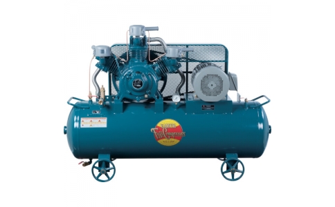 （株）富士コンプレッサー製作所  FS-75PMT-50  富士　汎用形空冷コンプレッサー７．５ＫＷ　５０Ｈｚ